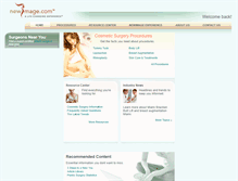 Tablet Screenshot of newimage.com
